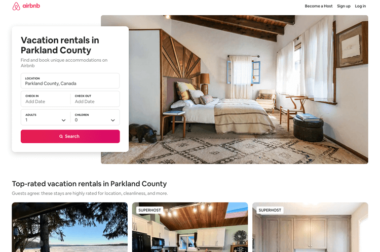 Featured image for “Airbnb Parkland County”